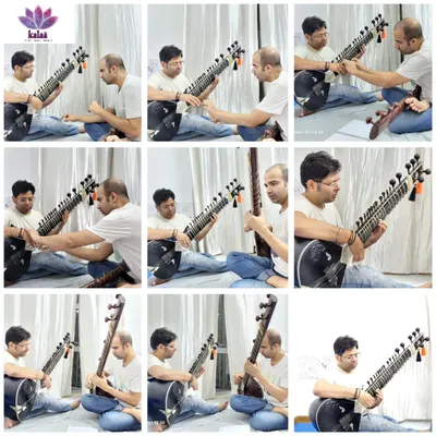 Music knows no age. I am proud of my student Yogesh, a trained classical singer who, despite a busy schedule, shows immense dedication to his sitar lessons. His commitment is a true inspiration and a wonderful example for the next generation.
