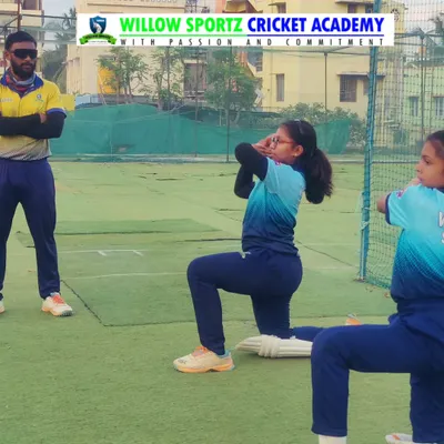 Our U-12 girls during a core strengthening session. Physical fitness is a key component of our training, ensuring our players are strong and agile on the field.