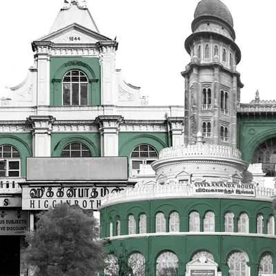 For the Appaswamy Arcus boutique apartments in Chennai, we studied the surrounding historic architecture to inform our design. The project uses symbolic arches and a distinctive form to create a modern building that respectfully converses with its heritage-rich environment.