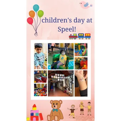 A collage from our fantastic Children's Day party. We celebrated our little ones with a train ride, a bouncy castle, temporary tattoos, and of course, lots of play. It was a day dedicated to the joy of being a child.