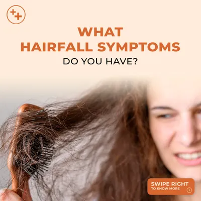 Are you noticing more hair on your brush than usual? This is one of the first signs of hair fall. We help you identify the symptoms so you can seek the right treatment before the concern progresses.