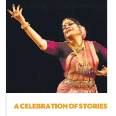 An announcement for my 'Kaavya Katha' performance in Jaipur. The image captures a moment of expressive storytelling, inviting the audience to a celebration of stories through dance.