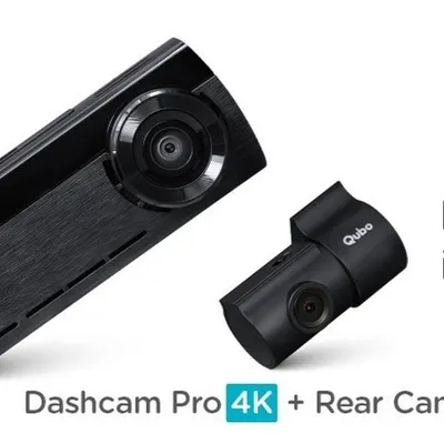 Capture every detail with our high-end dashcam kits. The Qubo Dashcam Pro set provides stunning 4K resolution from the front camera and includes a dedicated rear camera, ensuring comprehensive coverage around your entire vehicle.