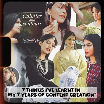 People see the free stuff and cute outfits, but content creation is so much more. After 7 years, I've learned that you have to do it for the love of creating.
