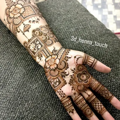 This Indo-Arabic design features a mix of bold flowers, hanging jhumkis, and geometric checks. The pattern flows diagonally, creating a modern and stylish look.