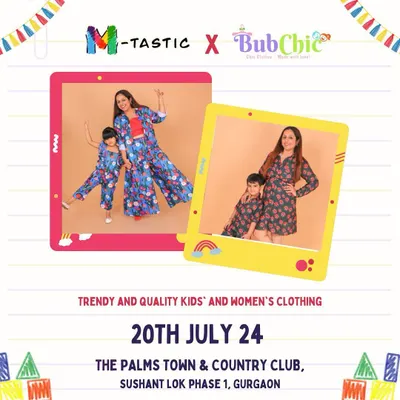 We love seeing moms and kids in matching outfits! Our marketplace features clothing brands like BubChic that offer trendy, high-quality, and comfortable apparel for both women and children.