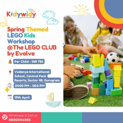 Build, create, and learn with LEGO. I find exciting workshops like this Spring Themed LEGO session at The LEGO Club, perfect for young engineers and architects.