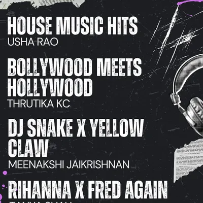 We're bringing you variety this month. Our instructors are making your weekend workouts feel like a party with house music, rock anthems, mashups, and more.
