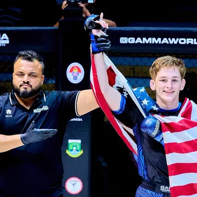 Representing India as an international referee at the GAMMA World MMA Championship. It is an honor to uphold the standards of fairness and professionalism on the global stage.