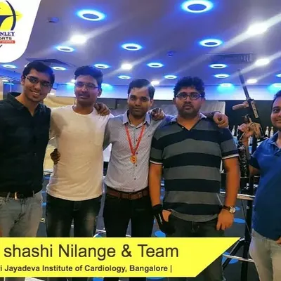 We often host corporate groups and teams for fun-filled events. Here is a team of doctors enjoying a break from their demanding jobs with some friendly target practice.