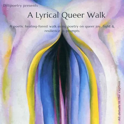No poetry exists without a touch of a dripping rainbow. 'A Lyrical Queer Walk' is a celebration of the intersection of poetry and queerness, creating a space in Lodhi Gardens to honor queer joy, anger, and grief.