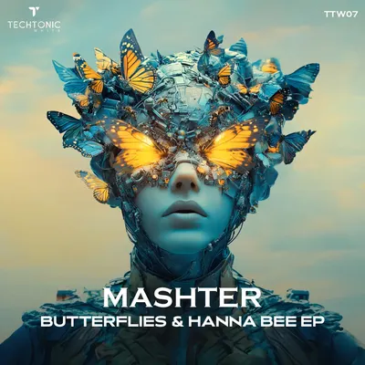 The artwork for my much-awaited "Butterflies & Hanna Bee EP," released on Techtonic Records. It features two powerful progressive house tracks designed for peak-time energy.