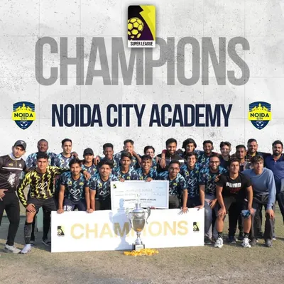 Champions of the Super League. Our academy team celebrating their victory, proving that our winning mentality runs through the entire club.