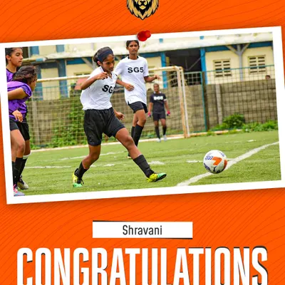 Another one of our stars, Shravani, earning her place in the Maharashtra Sub Junior Girls Team. Her dedication is an inspiration to all our young players.
