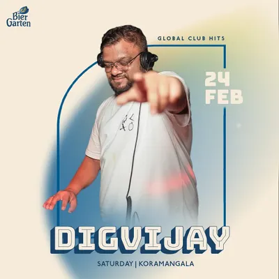 The flyer for my Saturday gig at Biergarten, promising a night of global club hits.
