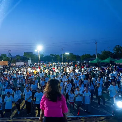 Being on stage, connecting with a huge crowd, is the best feeling. Leading the Zumba warm up at the Amritsar Tealathon was an electrifying experience.