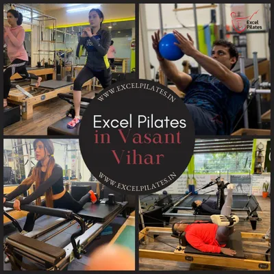 This collage captures the variety of workouts we offer. We provide tailored programs to help you start your holistic fitness journey.