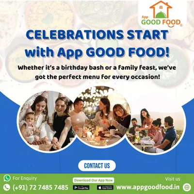 Celebrations start with good food. Whether it's a birthday bash for a loved one or a festive family feast, we have the perfect menu to make every occasion special and delicious.