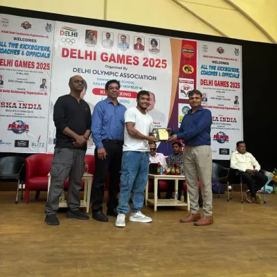 It was an honor to be recognized at the Delhi Games 2025 for our contribution to kickboxing. This award reflects our commitment to promoting combat sports and developing high-level athletes.
