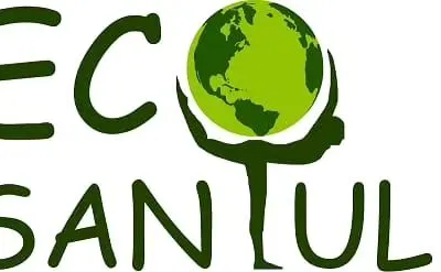 This is my logo. The figure holding up the Earth represents our personal responsibility to support and protect our planet. 'Santulan' means balance, and that is the core of my mission.