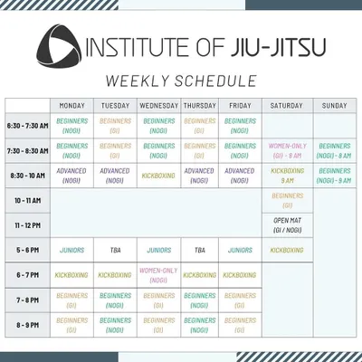 Our weekly schedule provides a comprehensive overview of all classes, including beginners, advanced, kickboxing, and women-only sessions. Find the time that works for you.