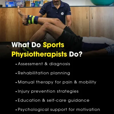 Our sports physiotherapists perform comprehensive assessments and diagnostics to create personalized rehabilitation plans. This includes manual therapy for pain and mobility, injury prevention strategies, and education for self-care.