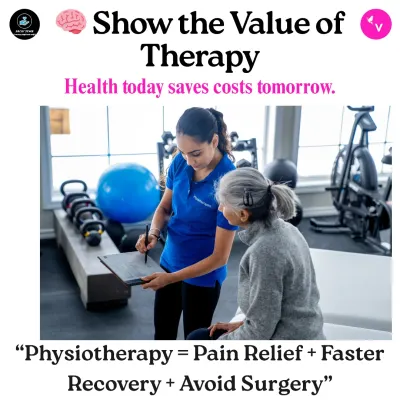 Many people worry about the cost of therapy, but I believe in showing its true value. Physiotherapy is an investment in your health that leads to pain relief, faster recovery, and can even help you avoid surgery.