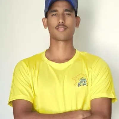 A proud moment for Brigade Cricket Academy. Our hardworking player, Izhar, was selected for the IPL team Chennai Super Kings practice camp. Congratulations, my boy.