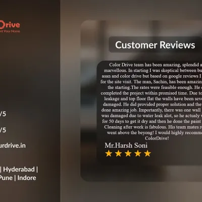 This detailed review from a happy client mentions how my team successfully tackled a severe water leakage problem on their top-floor flat. It's a testament to my ability to provide proper solutions and execute them professionally.