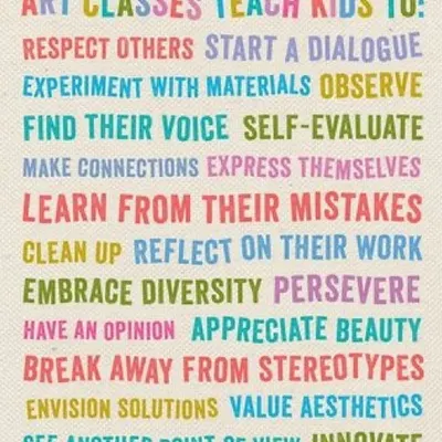 This is what we believe. Art classes are not just about making pretty pictures; they teach valuable life skills like problem-solving, self-expression, and learning from mistakes.