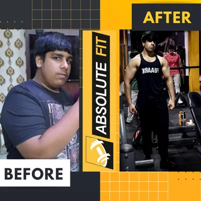 This is the 'before' that started an amazing journey. Yash began at 112kg, ready to make a change. This picture is a reminder that every great transformation starts with a single decision to commit to a healthier lifestyle.