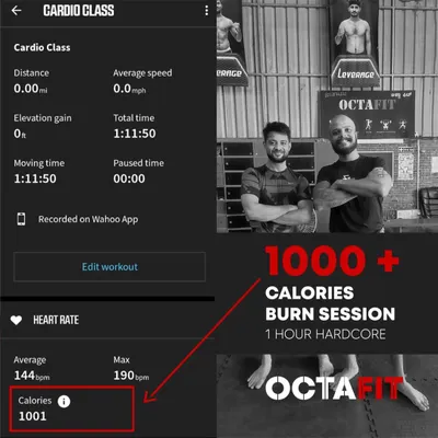 The data doesn't lie. Our one-hour hardcore sessions can burn over 1000 calories, delivering real, measurable results.