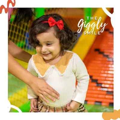 The giggly smile! That pure, infectious laugh that comes from having the best time ever.