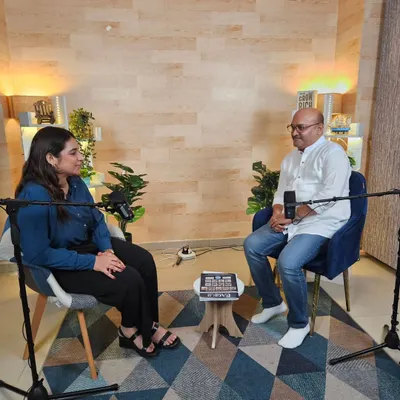 Getting ready to record a new podcast series. I enjoy sharing my knowledge on numerology and energy Vastu with a wider audience through different platforms.