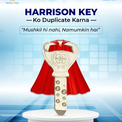 My keys are designed with such advanced technology and precision that duplicating them is "Mushkil hi nahi, Namumkin hai." This ensures your security remains one of a kind and cannot be compromised by unauthorized copies.