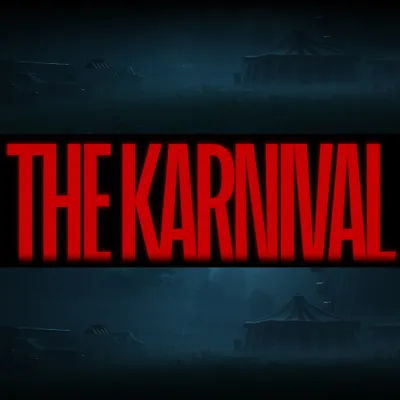 The initial teaser image for "The Karnival." I used a dark, foggy atmosphere with the faint outline of carnival tents to create a sense of mystery and hint at the horrors within, setting the stage for the series.