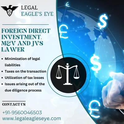 We specialize in advising non-Indian entities on setting up operations in India. Our expertise in Foreign Direct Investment (FDI), Mergers & Acquisitions (M&A), and Joint Ventures (JVs) ensures you navigate legal liabilities, taxes, and due diligence with confidence.
