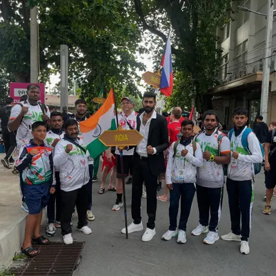 Leading Team India at the 7th International Thai Martial Arts Games in Bangkok. It is my honor to represent my country as a coach on the world stage.