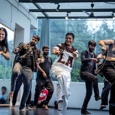 The energy during my first workshop in Bangalore was incredible. This is a moment of pure synchronized power from one of the groups.