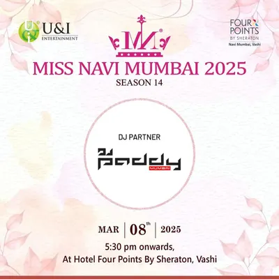 I was honored to be the official DJ Partner for the Miss Navi Mumbai 2025 pageant. It was a grand event celebrating talent and elegance.