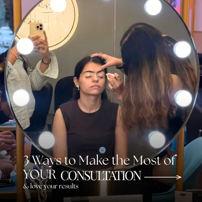 Your dream bridal look begins with the right conversation. This image introduces three ways to make the most of your bridal consultation to ensure you love your results.