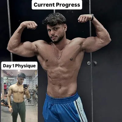 This is a classic hardgainer success story. From a slim starting point, we packed on significant muscle mass across his entire frame, especially in the arms and chest. This is the result of right coaching and relentless patience.