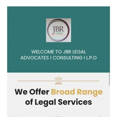 Welcome to JBR Legal. We offer a comprehensive suite of legal services, with a primary focus on family law, criminal law, and legal consulting. Our team of advocates is committed to providing expert representation and strategic advice.