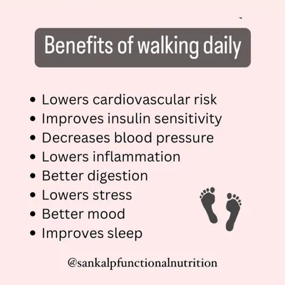 Walking is one of the most underrated forms of exercise. Its benefits are immense, from improving insulin sensitivity and lowering stress to promoting better digestion and sleep.