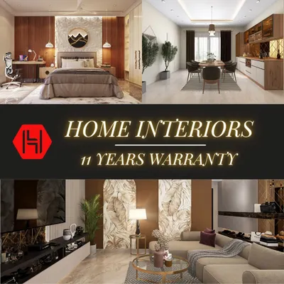 This design collage showcases the variety of spaces we transform, all covered by our comprehensive 11-year warranty. From bedrooms to living areas, our promise of quality and durability is consistent across every project.