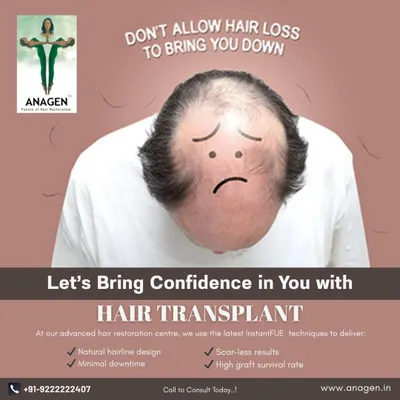 Don't let hair loss bring you down. With our advanced InstantFUE technique, we deliver natural hairlines, scar-less results, and a high graft survival rate to bring your confidence back.