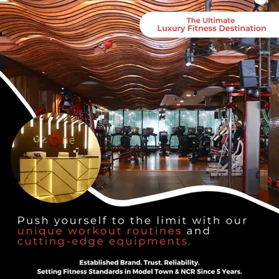 The ultimate luxury fitness destination. This image encapsulates our brand, showcasing a space where cutting-edge equipment meets sophisticated design.