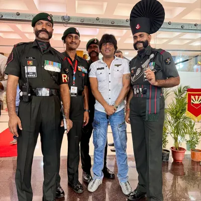 What an honor! I was humbled to be invited as a guest by the Indian Army for the Kolkata Derby. Entertaining our brave soldiers is an unforgettable experience.