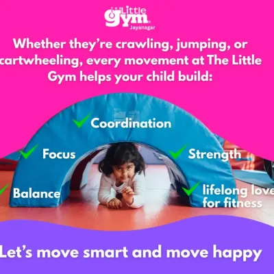 Every movement helps your child build balance, focus, coordination, strength, and a lifelong love for fitness. We help kids move smart and move happy.