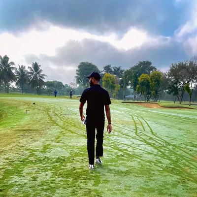 Walking into a new day on a dew covered course. Each round is a fresh start, an opportunity to apply what we've learned and grow as a player.